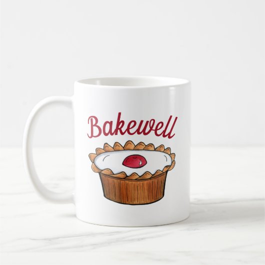 Mug Tarte Cherry Bakewell Angleterre British Food Swee (Gauche)