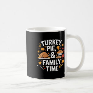 Mug Tarte de dinde et temps en famille repas de Thanks