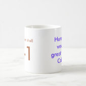 Mug Tarte et café humbles (Centre)