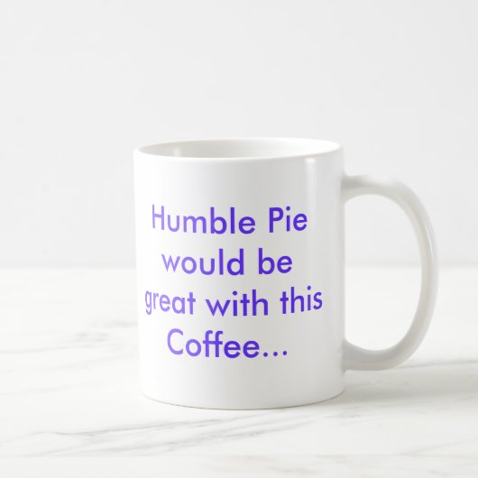 Mug Tarte et café humbles (Droite)