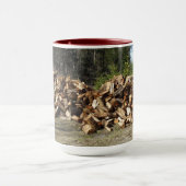 Mug Tas de bois (Centre)