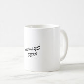 Mug Tasa blanca clasica de café (Devant droit)