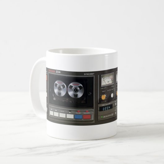 Mug Tascam 234 (Devant gauche)