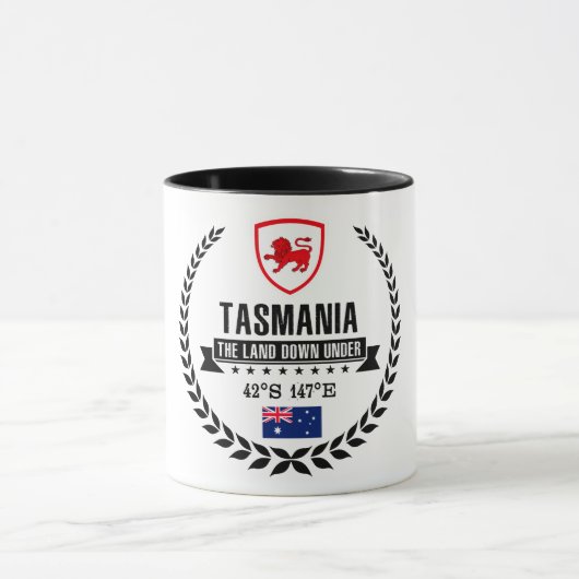 Mug Tasmanie (Centre)