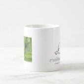 Mug Tasse, 11 onces., logo et feuille (Centre)
