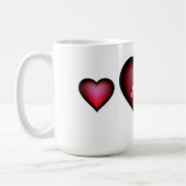 Mug Tasse/#1 Maman avec des cœurs (Gauche)