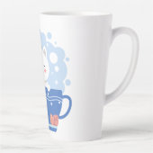 Mug Tasse à Thé Bleu de Latte Licorne Étoilée Fant (Droite)