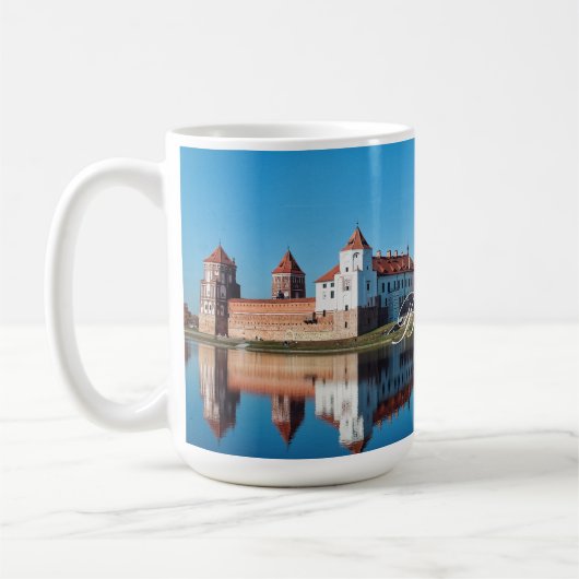 Mug Tasse Architecture Château de Mir Bélarus Cup (Gauche)