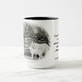 Mug Tasse/art de moutons de Cumbrian (Centre)