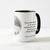 Mug Tasse/art de moutons de Cumbrian (Devant droit)