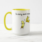 Mug tasse, banane, homme, Noël (Gauche)