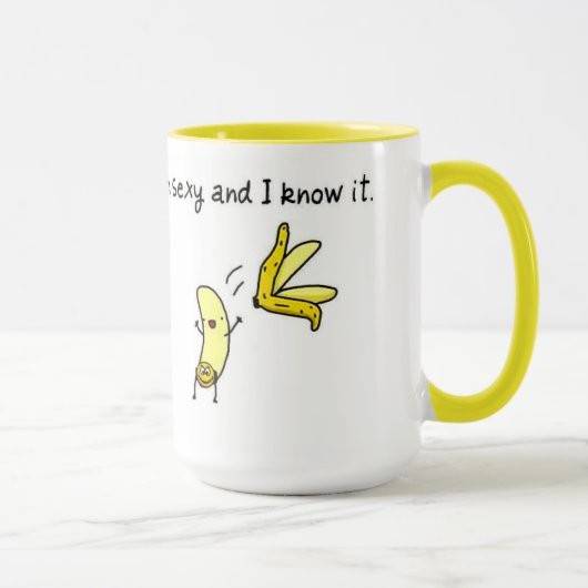 Mug tasse, banane, homme, Noël (Droite)