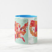 Mug tasse, beignet, Etats-Unis, état (Centre)