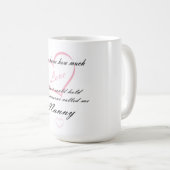 Mug Tasse/bonne d'enfants de citation (Devant droit)