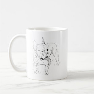 Mug Tasse Bouledogue Français - Illustration de Ch