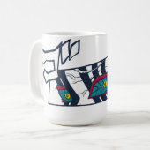 Mug ☕🔥Tasse Café Crimson Fist (Devant gauche)