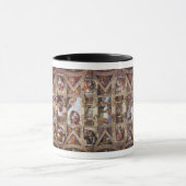 Mug tasse, chapelle de Sistine, fresque (Centre)