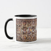 Mug tasse, chapelle de Sistine, fresque (Gauche)