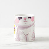 Mug "Tasse Chat Mignon aux Pattes Nuageuses" (Centre)