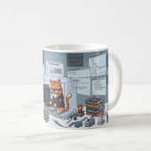 Mug Tasse Chat Mignon Laboratoire Quantique (Devant droit)