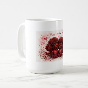 Mug Tasse Chien Caniche Mignon – Tasse pour Amoure