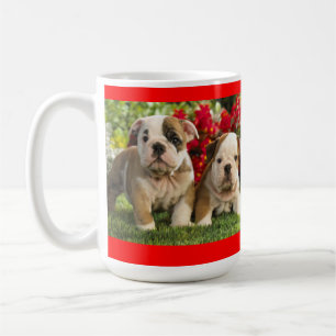 Mug Tasse Chien Chiots Bouledogue Anglais Amour