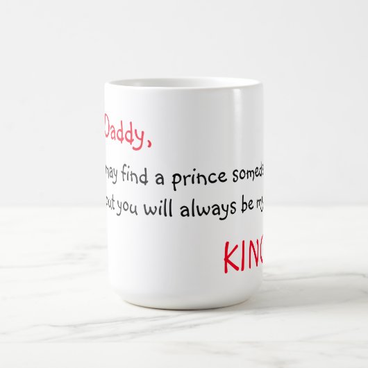 Mug Tasse/citation "cher papa " (Centre)
