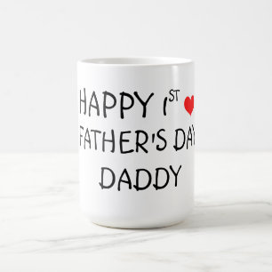 Mug Tasse/Citation-"Joyeuse 1ère fête des pères papa"