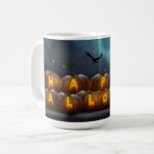 Mug Tasse/citrouille de Halloween (Devant gauche)