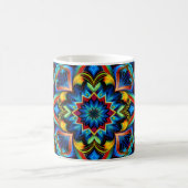 Mug Tasse, Coussin et Design Mandala de Kaléidoscope C (Centre)