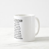 Mug "Tasse de café des années '60" pour des baby (Devant droit)