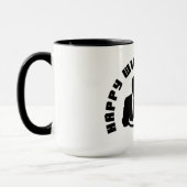 Mug "Tasse de café heureuse de la vie d'épouse (Gauche)