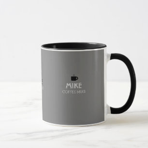Mug tasse-de-café nom personnalisé