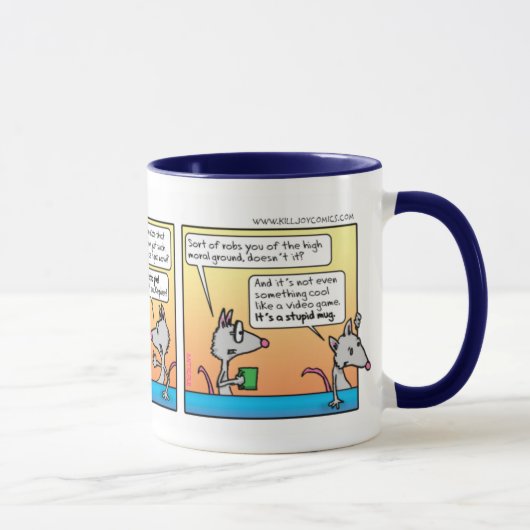 Mug "Tasse de la base morale élevée" (Droite)
