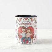 Mug 😊 "Tasse de la Saint-Valentin" 😊 (Centre)