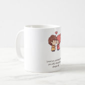 Mug 😊 "Tasse de la Saint-Valentin" 😊 (Devant gauche)