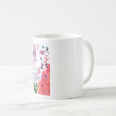 Mug Tasse. Dessin d'hippocampes (Devant droit)