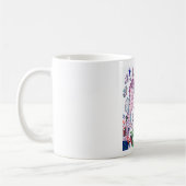 Mug Tasse. Dessin d'hippocampes (Gauche)