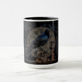 Mug "Tasse du conte d'un Grackle grande" 15 onces (Centre)