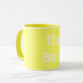 Mug "Tasse du patron" (Devant gauche)