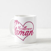 Mug / Tasse Fête des Mères - Meilleure Maman (Devant gauche)