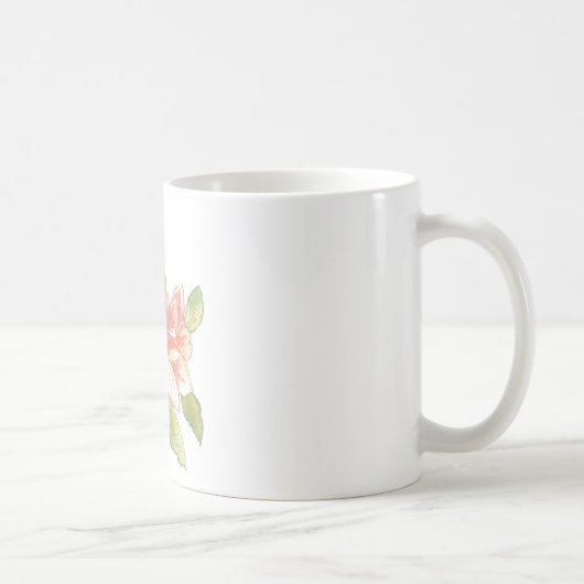 Mug Tasse, fleur, aquarelle (Droite)