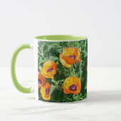 Mug Tasse, fleurs (pavots) (Gauche)
