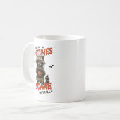 Mug Tasse, Halloween Koffiemok (Voorkant links)