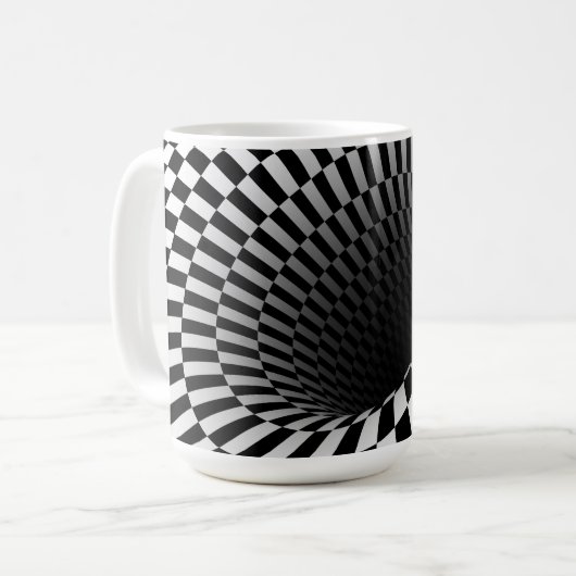 Mug Tasse/illusion optique (Devant gauche)