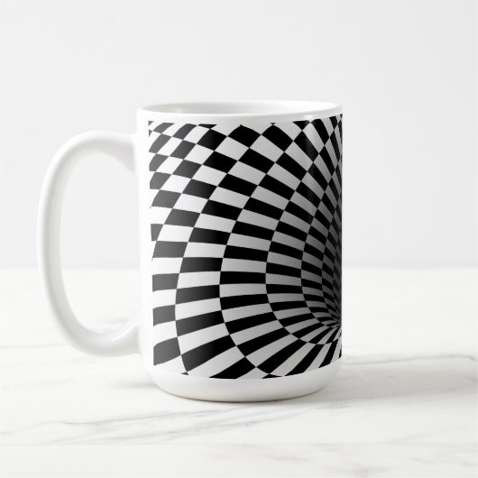 Mug Tasse/illusion optique (Gauche)
