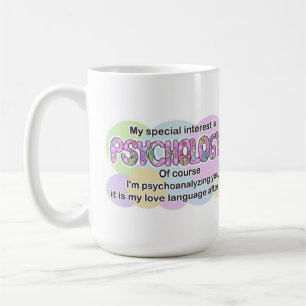 Mug Tasse, Langage de l'amour Psychologie (TDAH, Autis