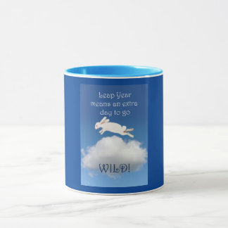 Mug Tasse, lapin, jour supplémentaire d'année