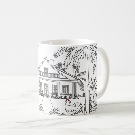 Mug Tasse,l'Harmonie de la Nature dans Chaque Gorgée (Devant droit)