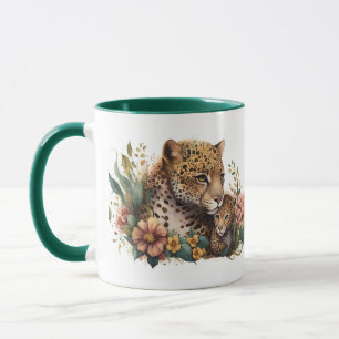 Mug Tasse Maman Guépard et Petit